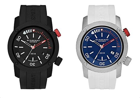 burberry diver watch
